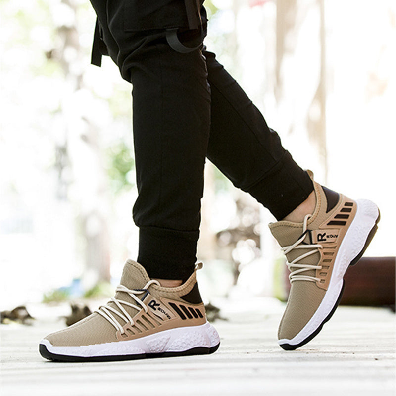 Men Sneakers Breathable Mesh Sports Shoes - OJABay