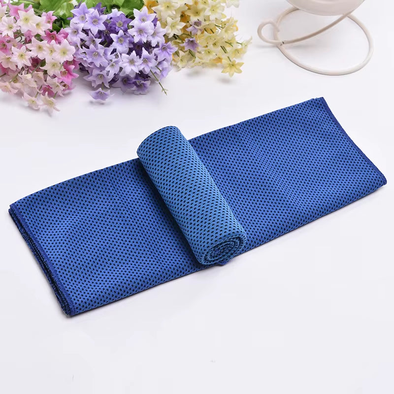 Cool Sports Towels Absorb Sweat Ice Towels for Men and Women Running Gymnasium Wrist Wipe Sweat Quick Dry Cooling Ice Towels