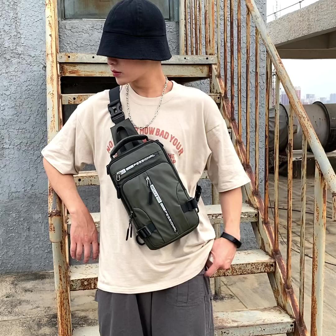 Crossbody Bags Men Multifunctional Backpack Shoulder Chest Bags - OJABay