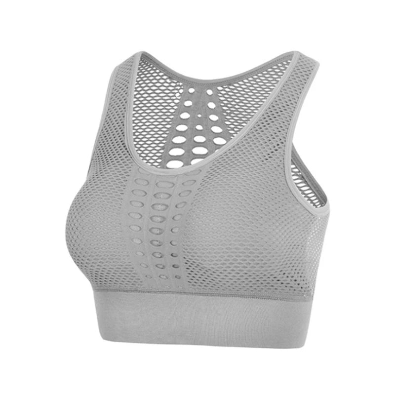 Seamless Yoga Sports Bra – Breathable, Supportive & Stylish - OJABay