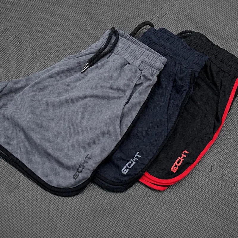 Men’s Quick-Dry Running Shorts – 2025 Summer Gym & Jogging Mesh Fitness Shorts - OJABay