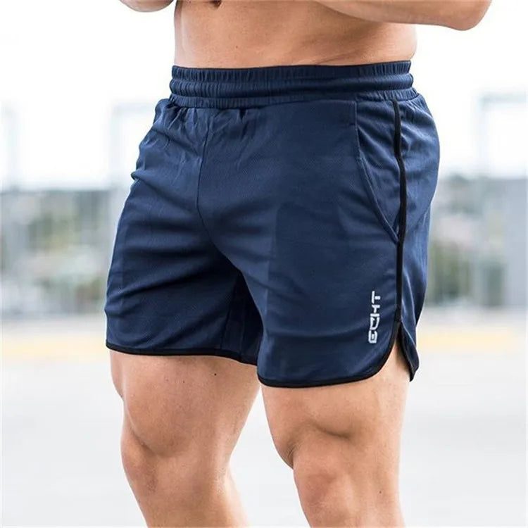 Men’s Quick-Dry Running Shorts – 2025 Summer Gym & Jogging Mesh Fitness Shorts - OJABay