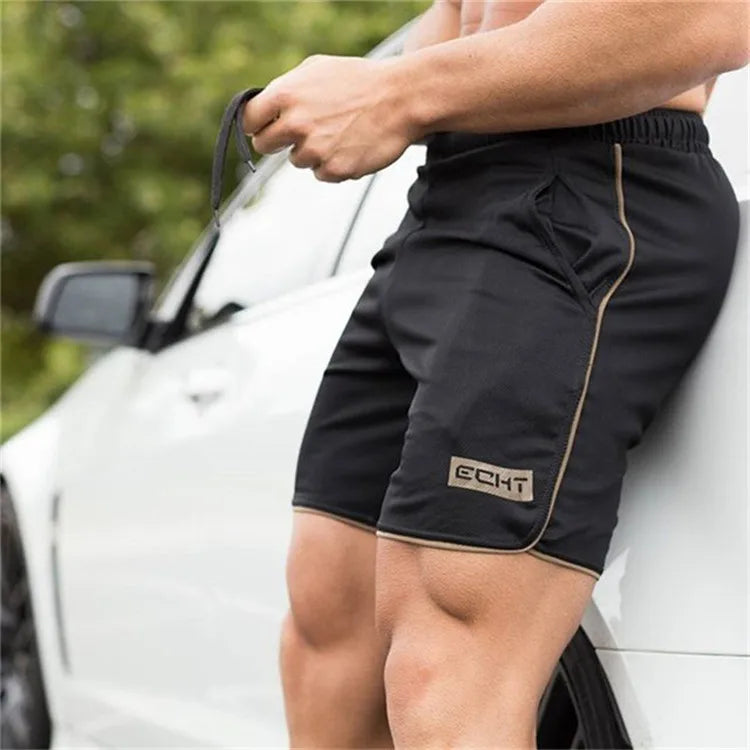 Men’s Quick-Dry Running Shorts – 2025 Summer Gym & Jogging Mesh Fitness Shorts - OJABay