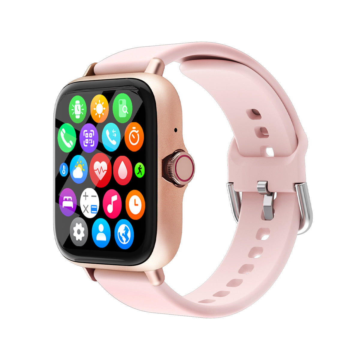 Smart Fitness Watch with Heart Rate Monitor & Bluetooth Call - OJABay