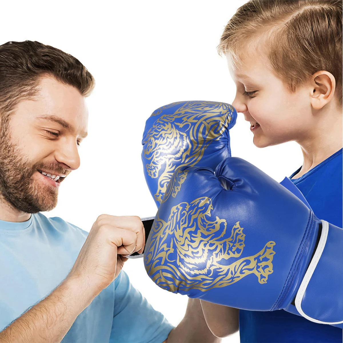 PU Leather Boxing Gloves – Adult & Kids Training Gloves for Kickboxing, Gym & Martial Arts