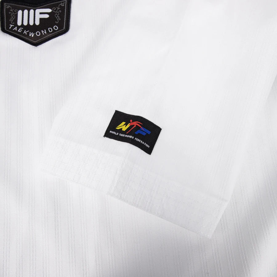 Taekwondo Dobok Karate Uniform with Belt – Kids & Adults (XXXS–XXXL)