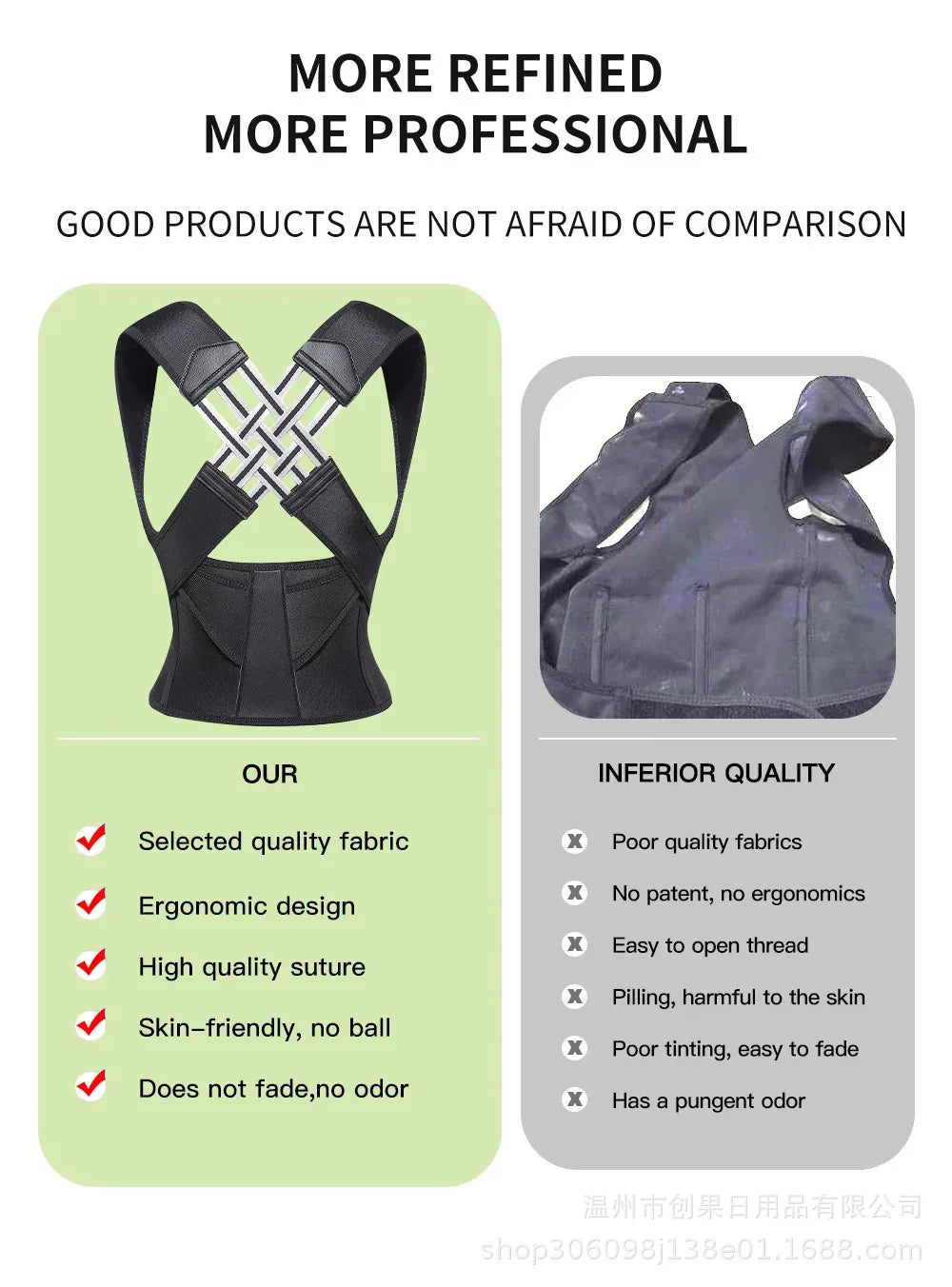 Adjustable Back Brace Posture Corrector for Men & Women - OJABay