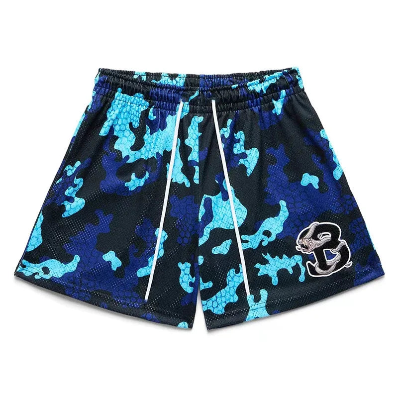 2025 Men’s Quick-Dry Mesh Gym Shorts – Lightweight & Trendy - OJABay