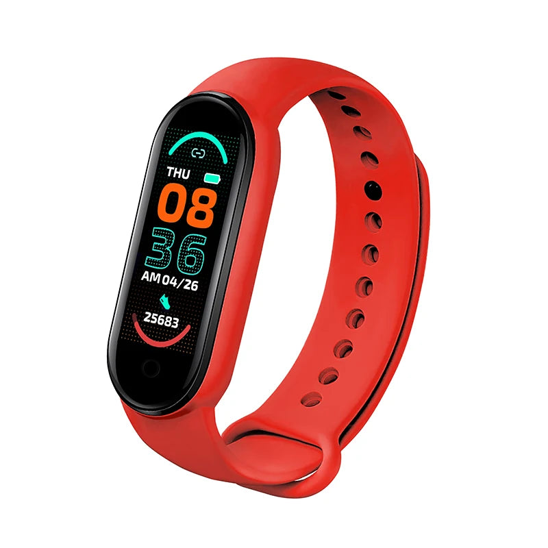 M6 Smartwatch β Fitness Tracker with Heart & Sleep Monitor - OJABay