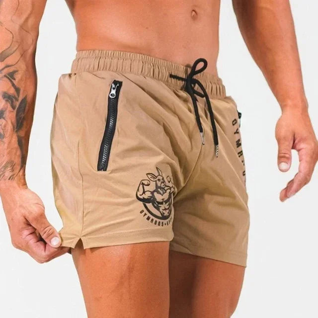 Sports Shorts Men Gym Workout Running Shorts Bodybuilding Joggers - Fitness Training Jogging Short