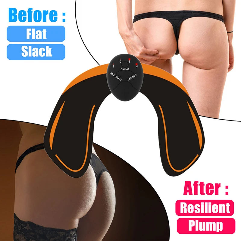 EMS Muscle Stimulator – Abdominal, Arm & Buttocks Trainer for Toning & Slimming - OJABay