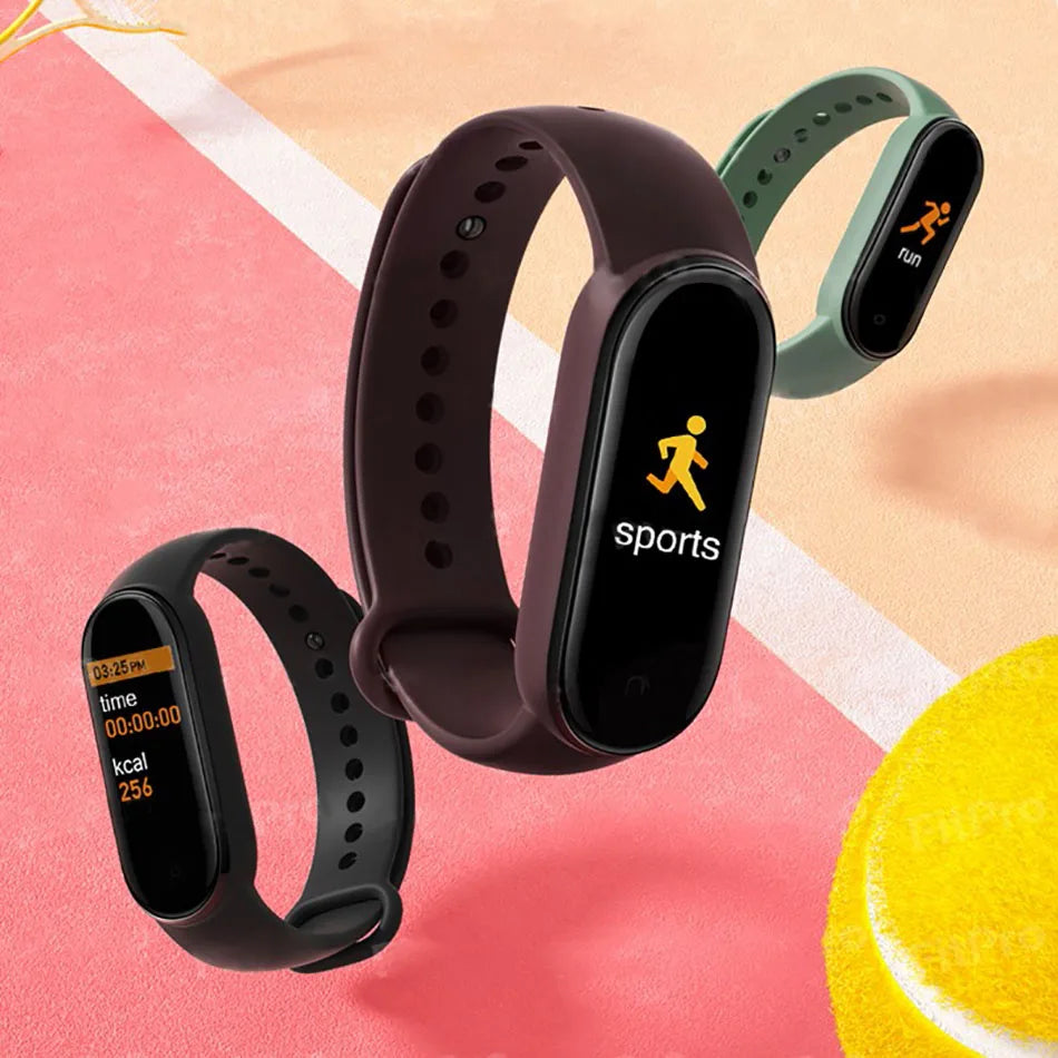 M6 Smartwatch β Fitness Tracker with Heart & Sleep Monitor - OJABay