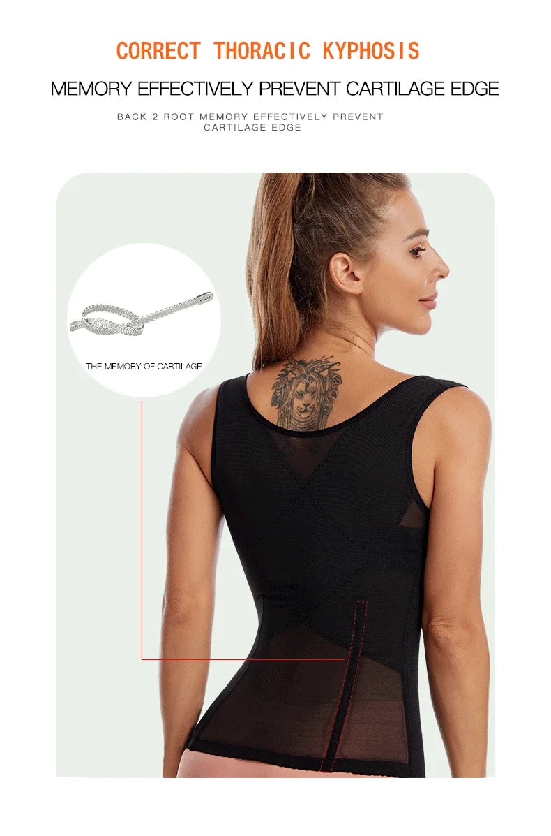 Waist Corset Postpartum Sheath Tummy Top Trainers Shapewear for Women - Slimming Sheath, Woman Flat Belly Waist Trainer