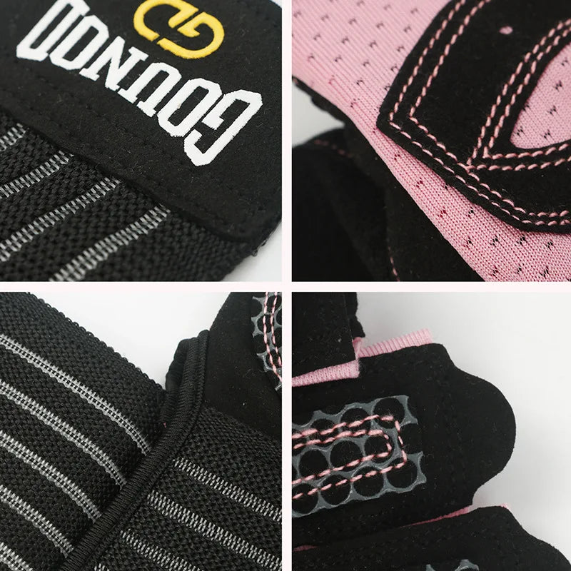 Weightlifting Gloves with Wrist Support - OJABay