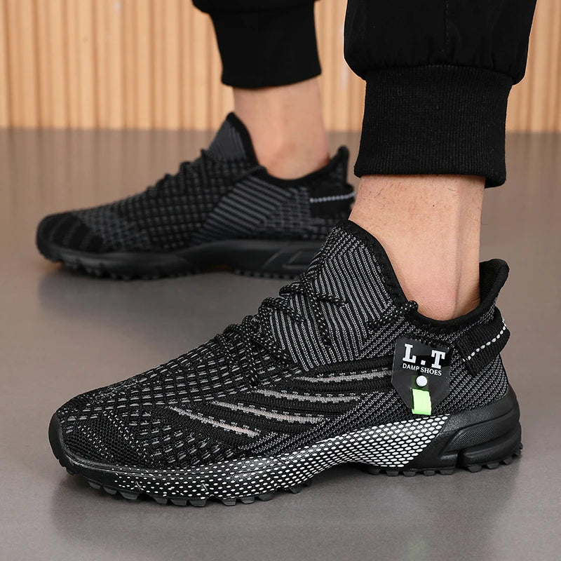 Summer Running Shoes Men Sneakers Casual Shoes Lightweight Big Size 48 Walking Shoes Mesh Breathable Footwear Chaussure Homme