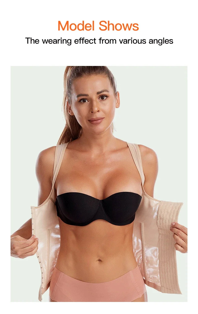 Waist Corset Postpartum Sheath Tummy Top Trainers Shapewear for Women - Slimming Sheath, Woman Flat Belly Waist Trainer