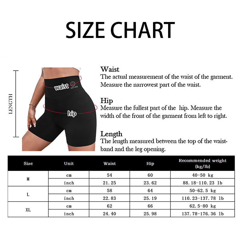 Women's High-Waist Yoga Shorts β Seamless Fitness Shorts for Gym & Streetwear | Tight Workout Shorts with Stretch - OJABay