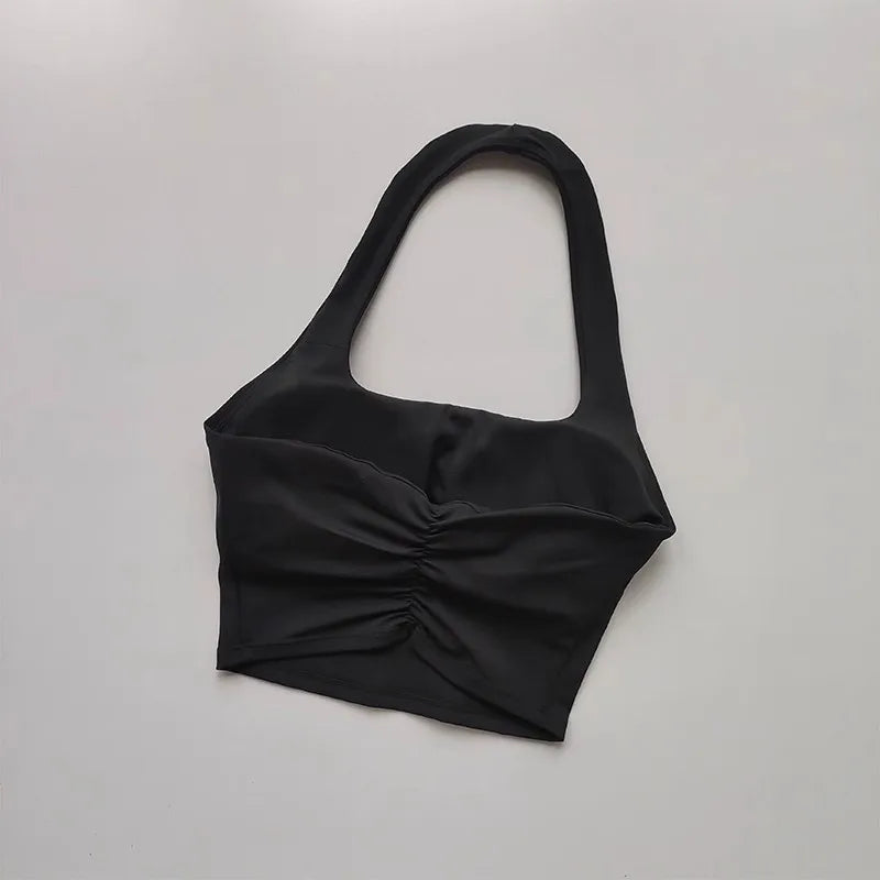 Backless Fitness Bra Workout Tops Gym and Yoga Fitness Sports Bras - Athletic Sport Bra for Women