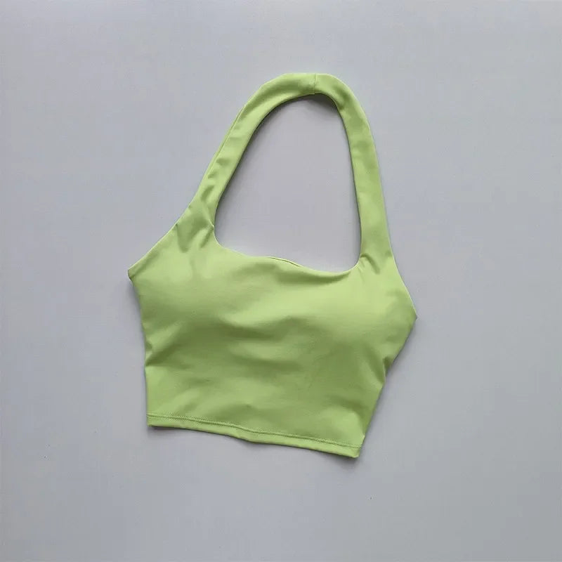 Backless Fitness Bra Workout Tops Gym and Yoga Fitness Sports Bras - Athletic Sport Bra for Women