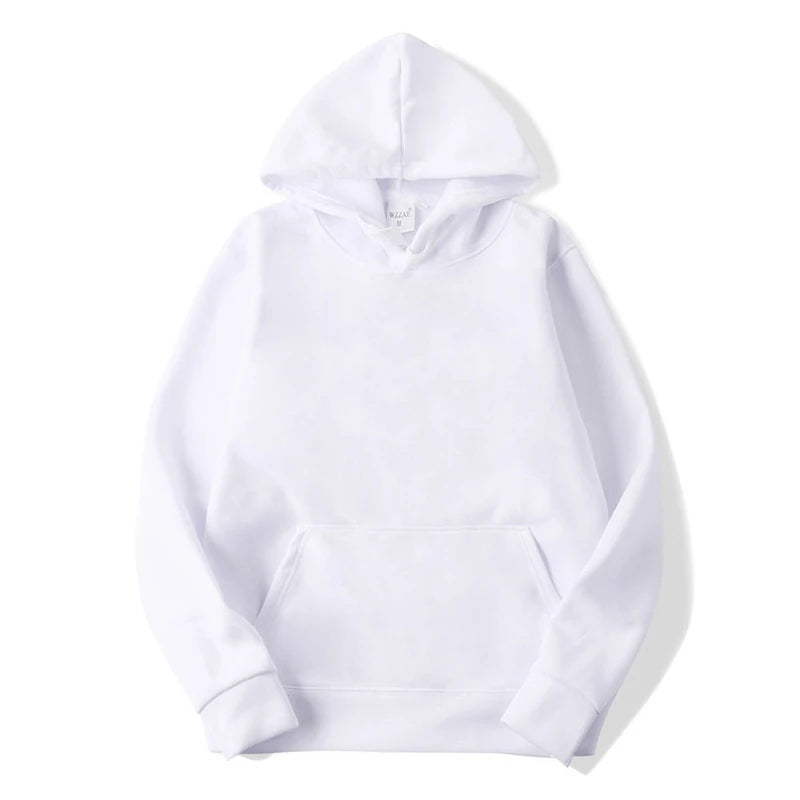 Unisex Fleece Pullover Hoodie – Casual Long Sleeve Hooded Sweatshirt with Pocket (S–4XL) - OJABay