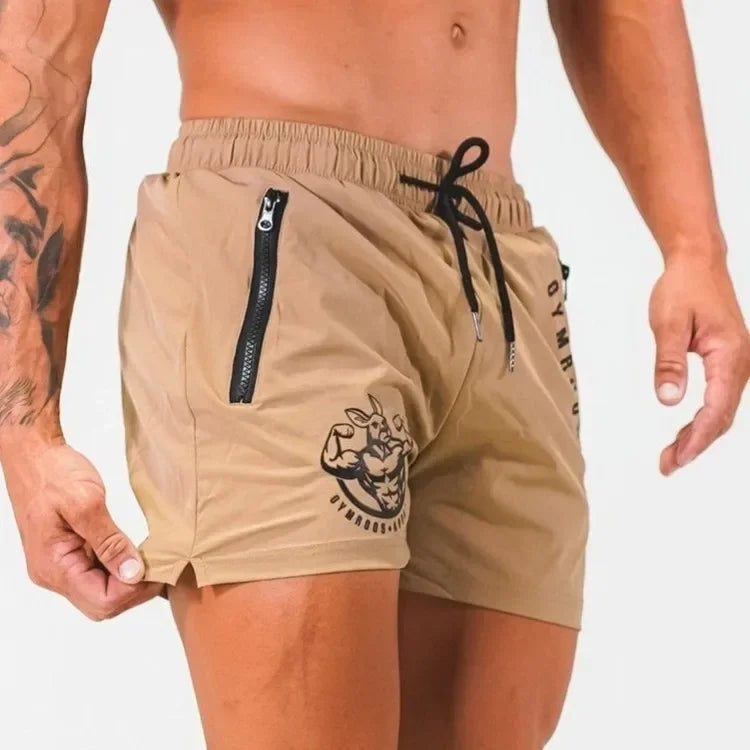 Sports Shorts Men Gym Workout Running Shorts Bodybuilding Joggers - Fitness Training Jogging Short