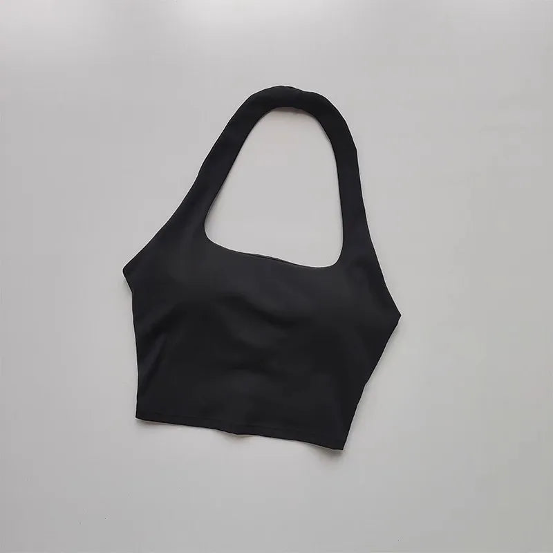 Backless Fitness Bra Workout Tops Gym and Yoga Fitness Sports Bras - Athletic Sport Bra for Women