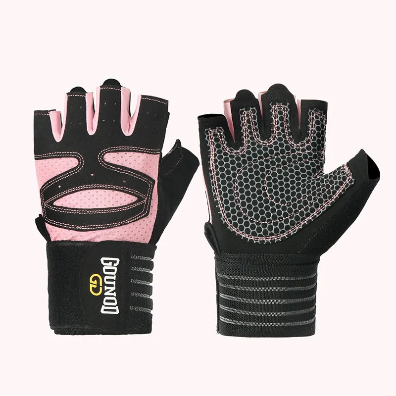 Weightlifting Gloves with Wrist Support - OJABay