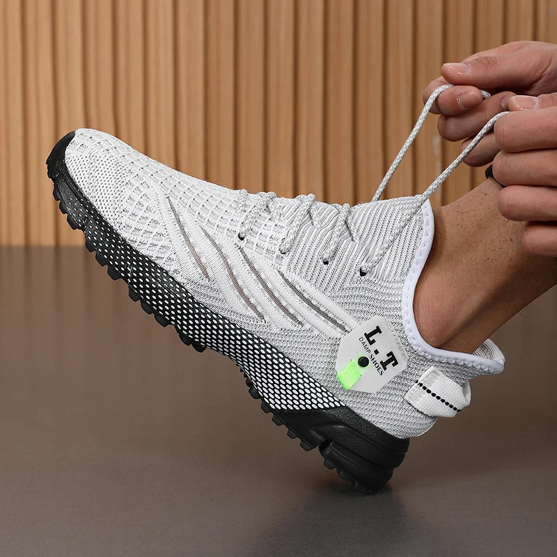 Summer Running Shoes Men Sneakers Casual Shoes Lightweight Big Size 48 Walking Shoes Mesh Breathable Footwear Chaussure Homme