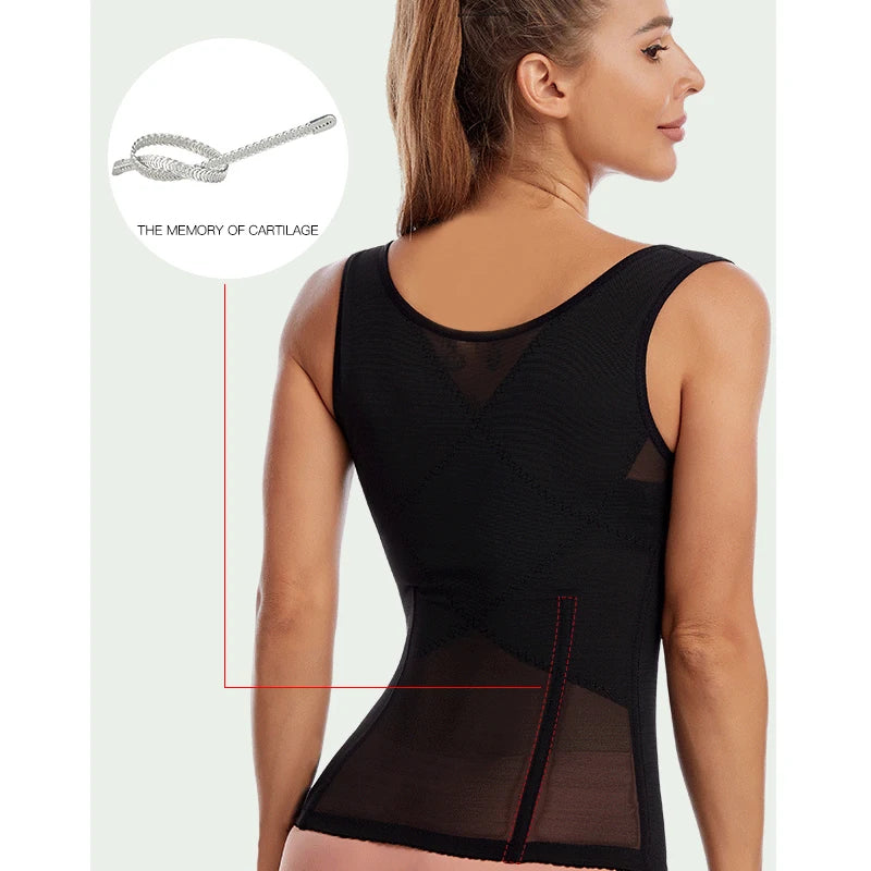 Waist Corset Postpartum Sheath Tummy Top Trainers Shapewear for Women - Slimming Sheath, Woman Flat Belly Waist Trainer