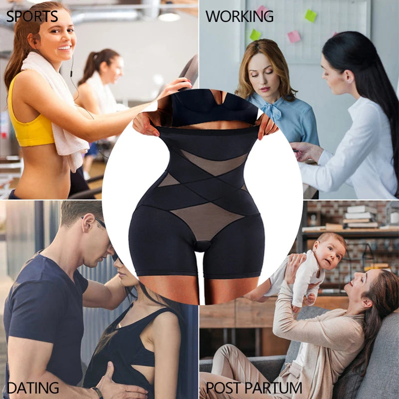 Women’s High Waist Body Shaper – Tummy Control Slimming Panties