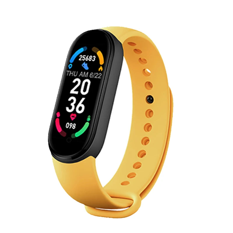 M6 Smartwatch β Fitness Tracker with Heart & Sleep Monitor - OJABay