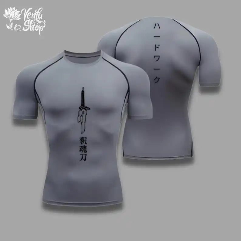 Compression Shirt Sportswear Gymwear for Gym - Jujutsu Kaisen Anime Compressions Fitness wear