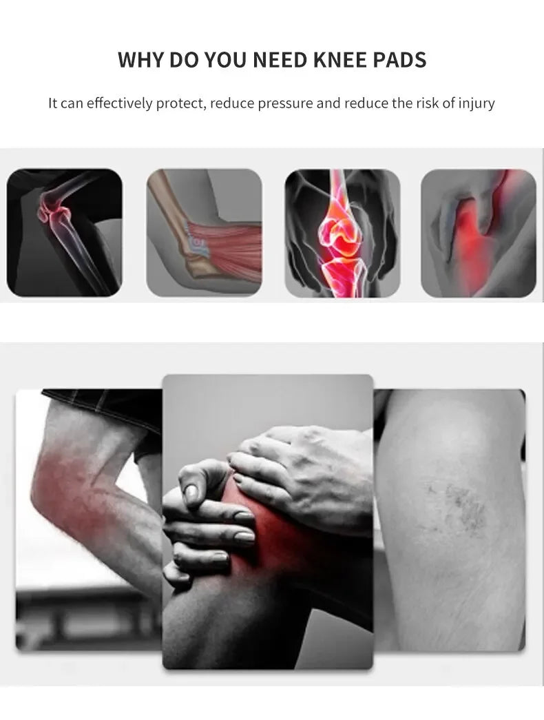 Adjustable Breathable Knee Brace – Pain Relief & Workout Support (No Side Stabilizers) - OJABay
