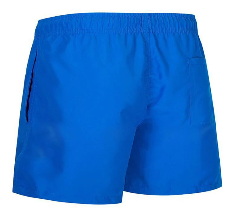 Men’s Quick-Dry Swim Trunks with Mesh Lining & Pockets