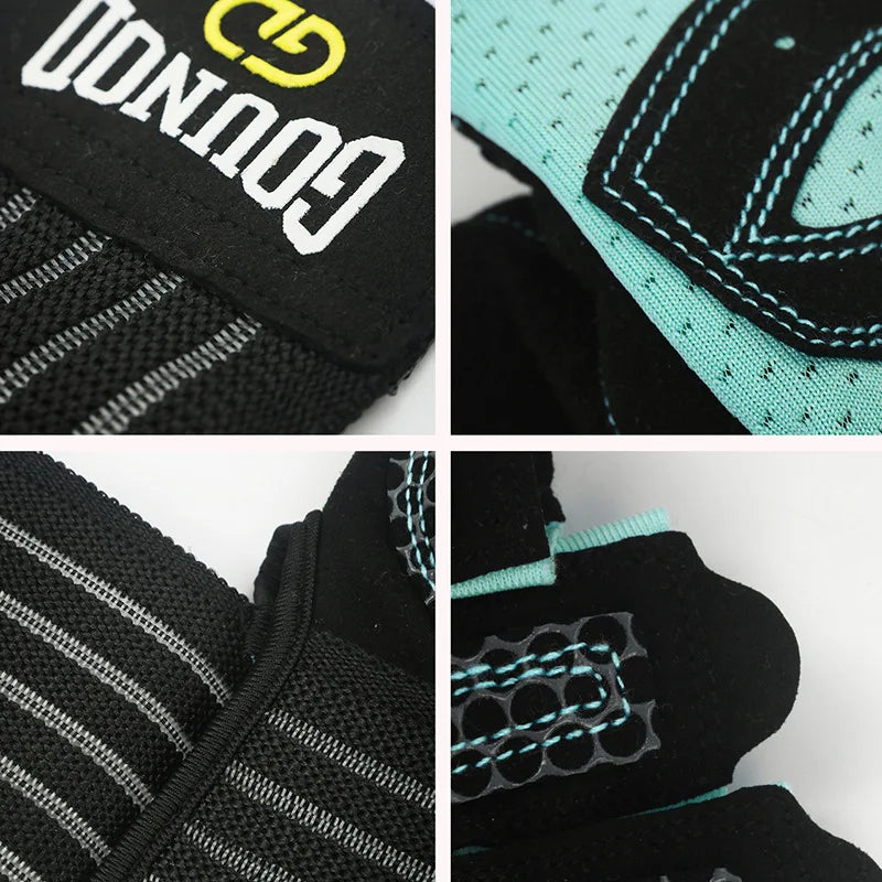 Weightlifting Gloves with Wrist Support - OJABay