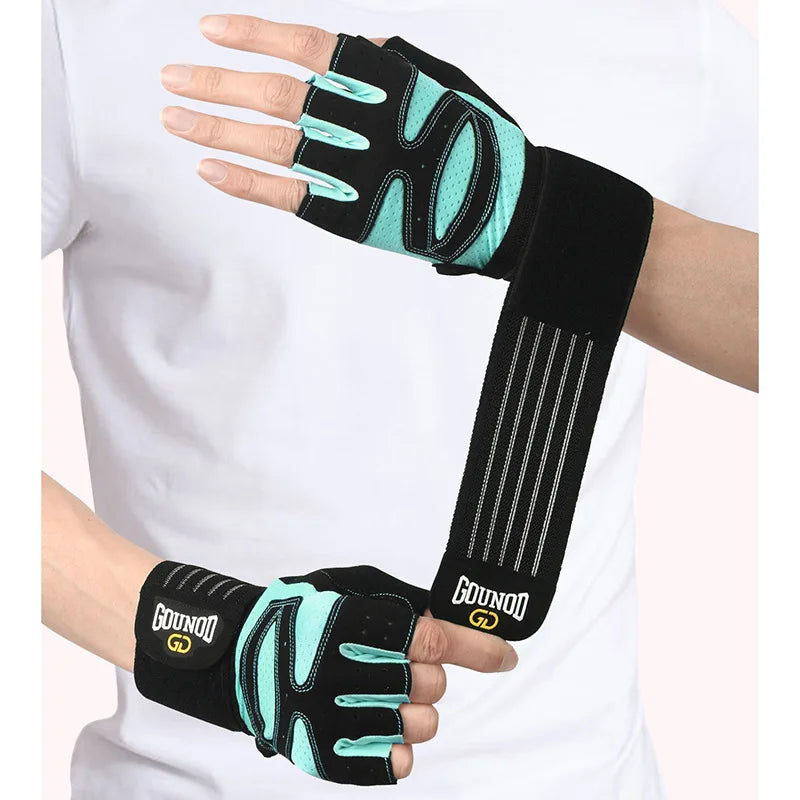 Weightlifting Gloves with Wrist Support - OJABay