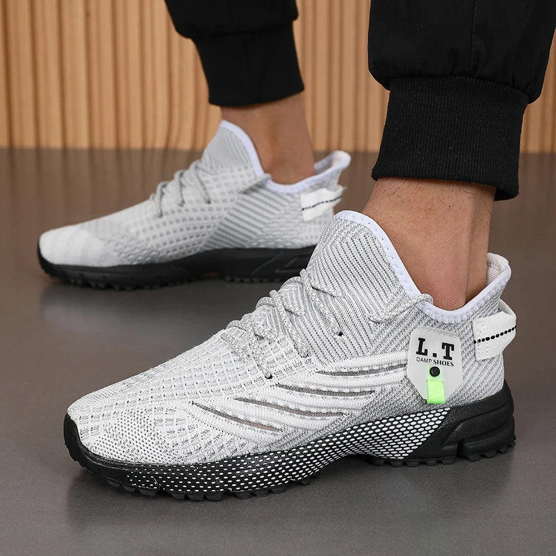 Summer Running Shoes Men Sneakers Casual Shoes Lightweight Big Size 48 Walking Shoes Mesh Breathable Footwear Chaussure Homme