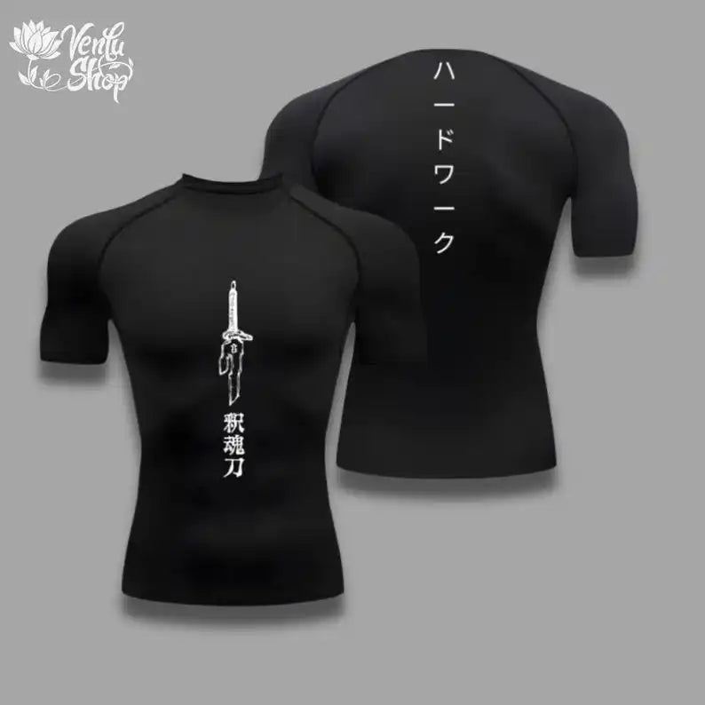 Compression Shirt Sportswear Gymwear for Gym - Jujutsu Kaisen Anime Compressions Fitness wear