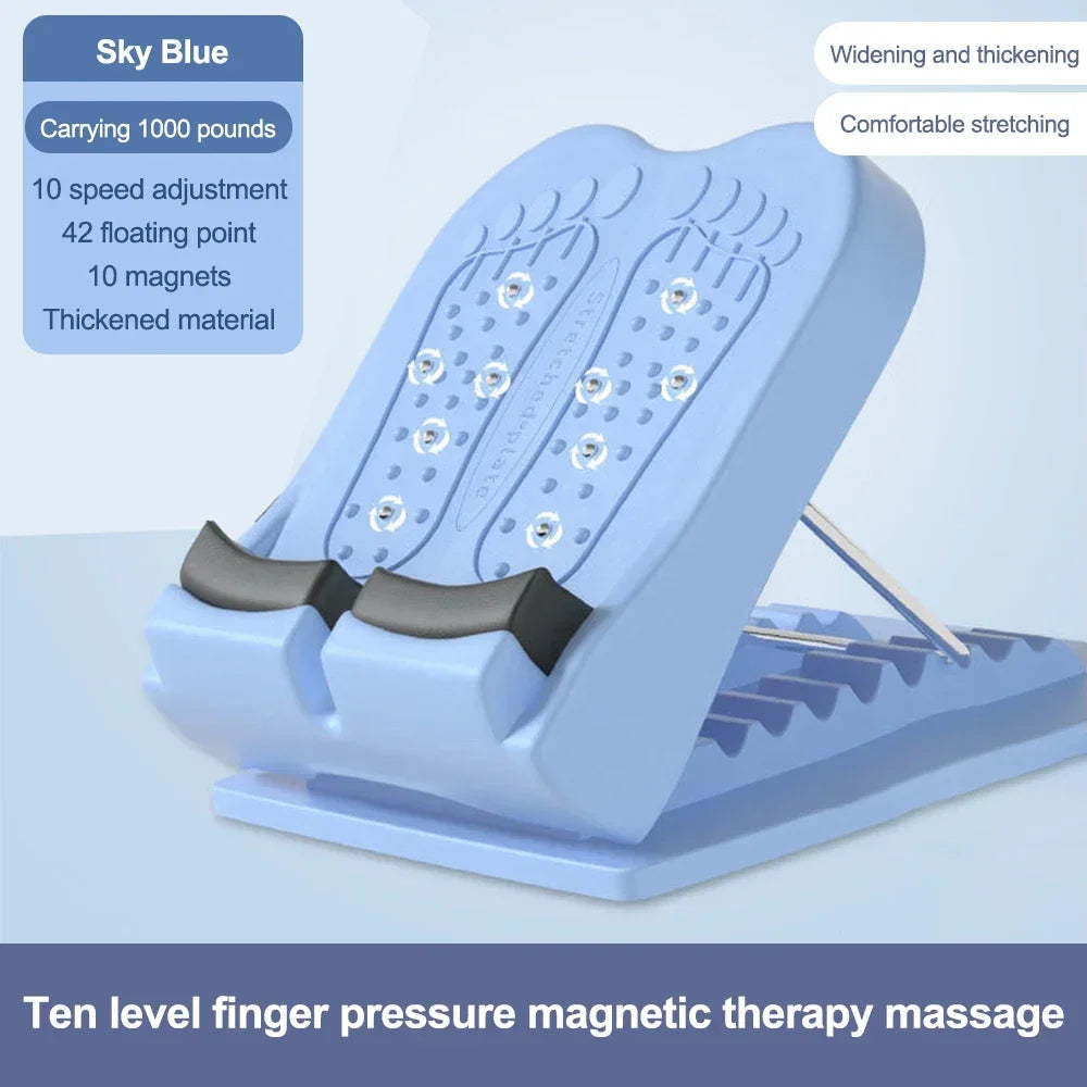 Adjustable Calf Stretching Board – Portable Slant Plate for Fitness, Yoga & Pain Relief - OJABay