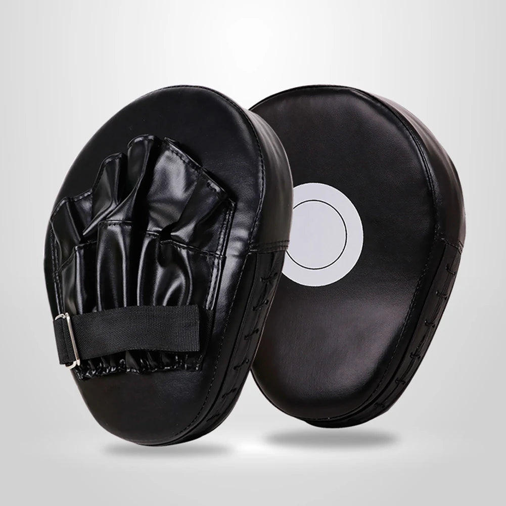Curved Boxing Punch Mitts PU Leather Training Pads