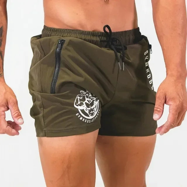 Sports Shorts Men Gym Workout Running Shorts Bodybuilding Joggers - Fitness Training Jogging Short