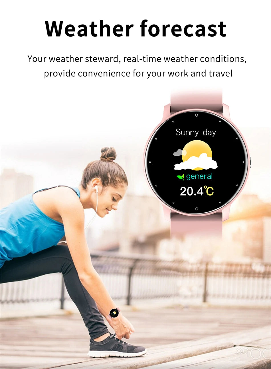 LIGE Smartwatch with Bluetooth Calls & Fitness Tracker – Unisex, Waterproof - OJABay