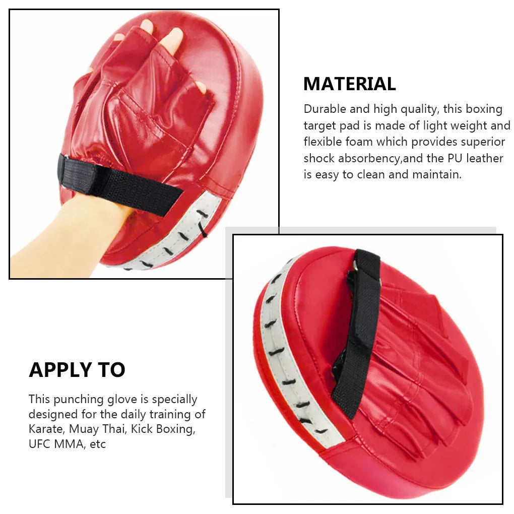 PU Leather Boxing Gloves – Adult & Kids Training Gloves for Kickboxing, Gym & Martial Arts