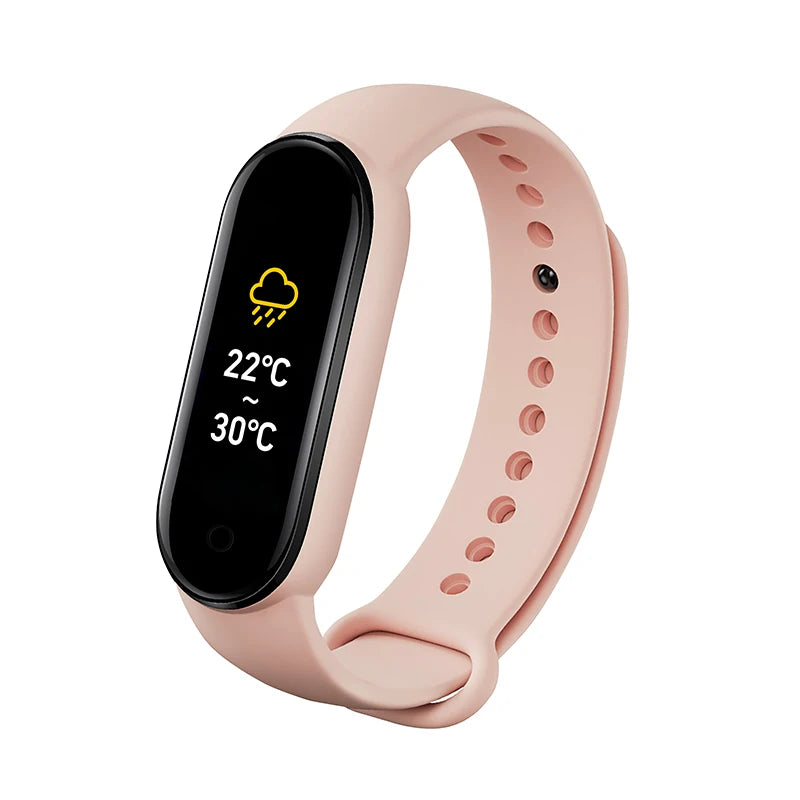 M6 Smartwatch β Fitness Tracker with Heart & Sleep Monitor - OJABay