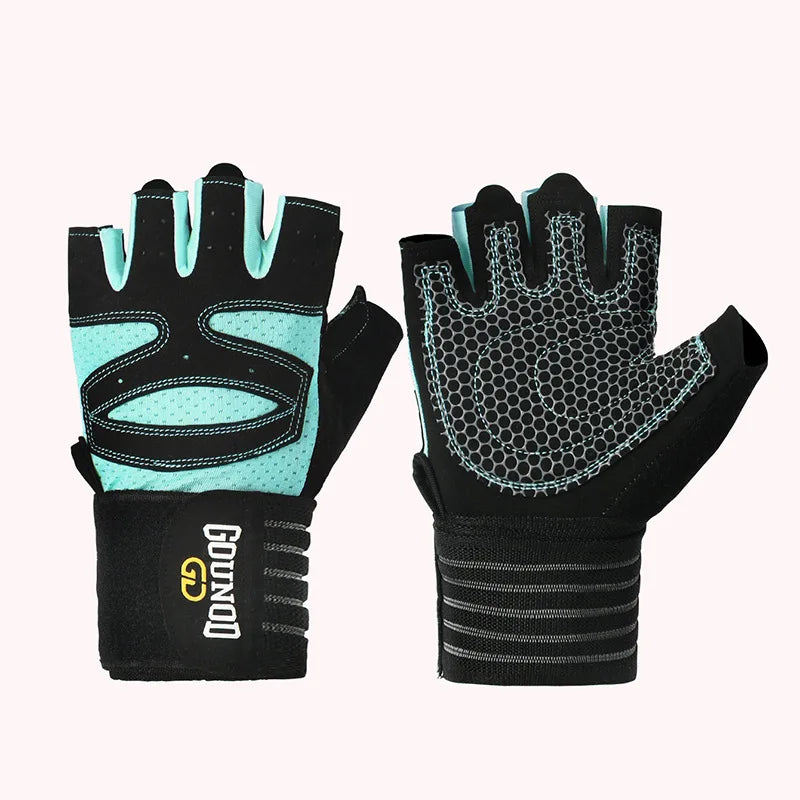 Weightlifting Gloves with Wrist Support - OJABay