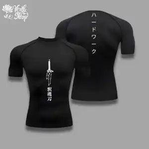 Compression Shirt Sportswear Gymwear for Gym - Jujutsu Kaisen Anime Compressions Fitness wear