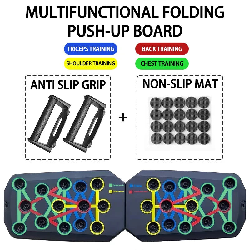 Portable Push-Up Board β Foldable Strength Training System - OJABay