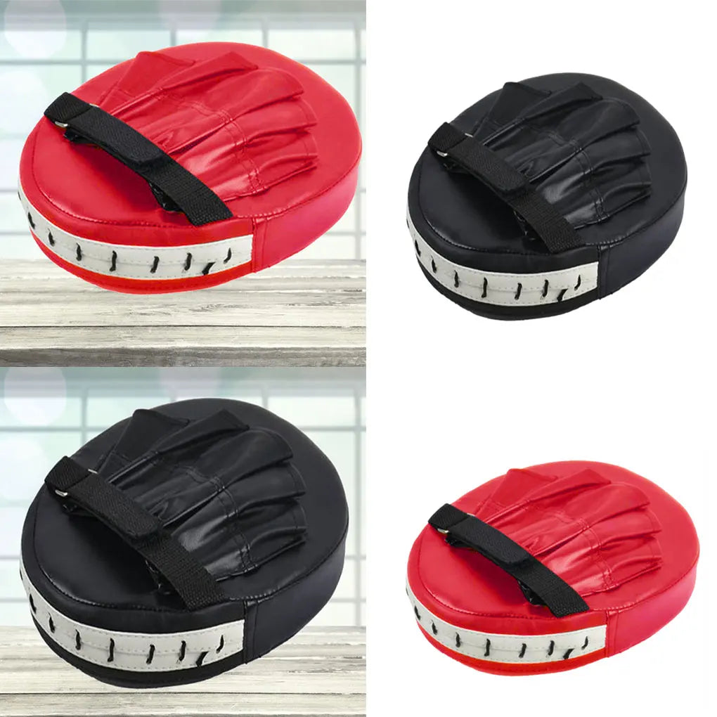 MMA Boxing Gloves & Headgear – PU Leather Training Set for Adults & Kids
