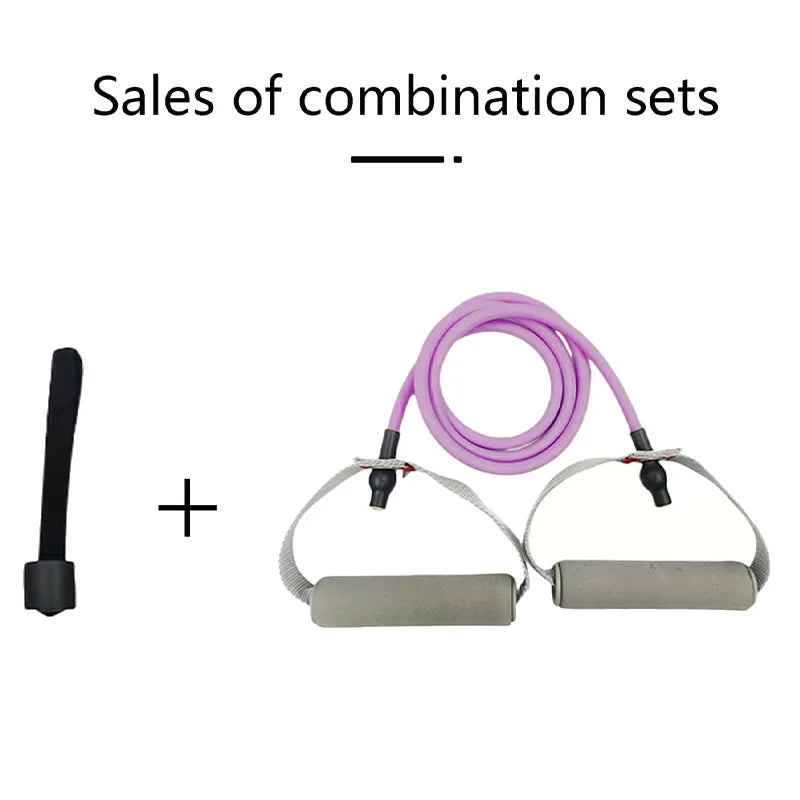 2PCS Multifunctional Resistance Band Door Anchor Straps – Portable Fitness Accessory for Strength Training & Home Workouts - OJABay