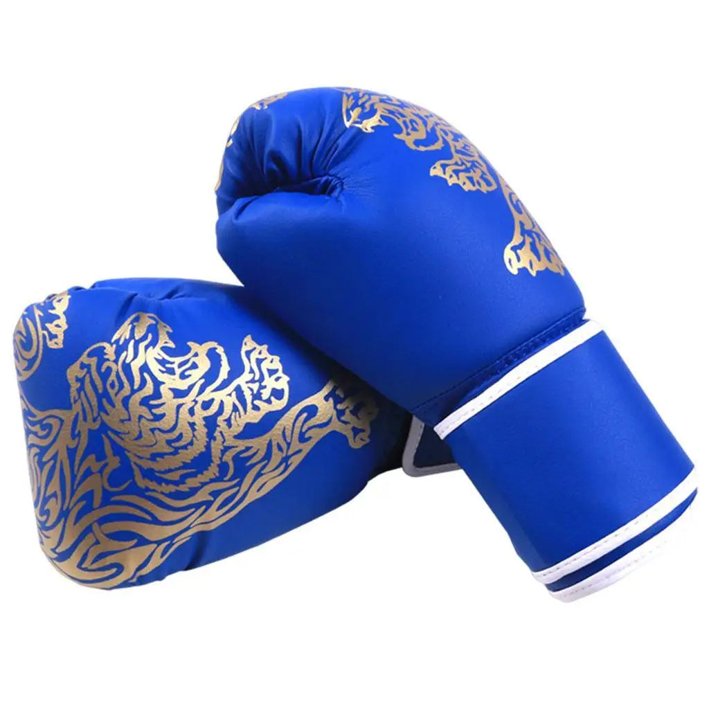 PU Leather Boxing Gloves – Adult & Kids Training Gloves for Kickboxing, Gym & Martial Arts